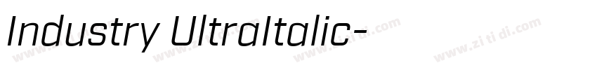 Industry UltraItalic字体转换 Industry UltraItalic字体转换